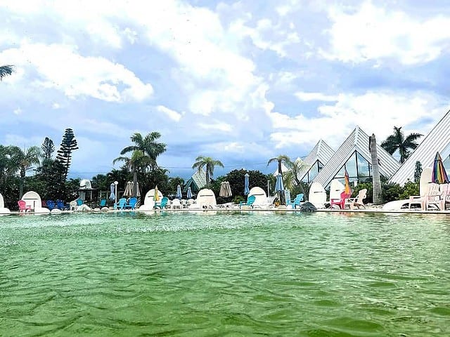 the healing lake at the pyramids in florida