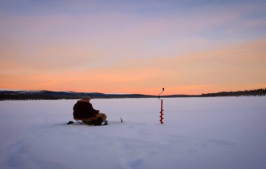 Ice Fishing in Anchorage