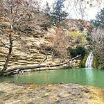 Adonis Baths Waterfall in Cyprus