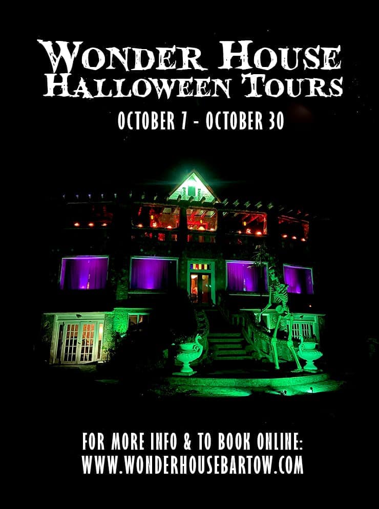 wonder house halloween tour