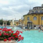 Baths in Budapest Summer