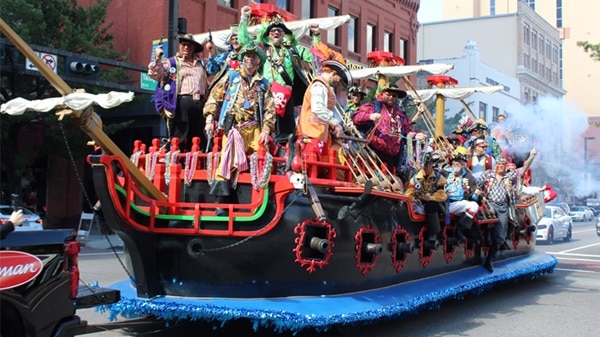 Gasparilla Parade of Pirates Parade Float