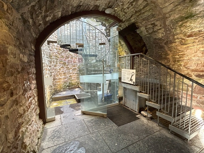Prison Cell At Urquhart Castle