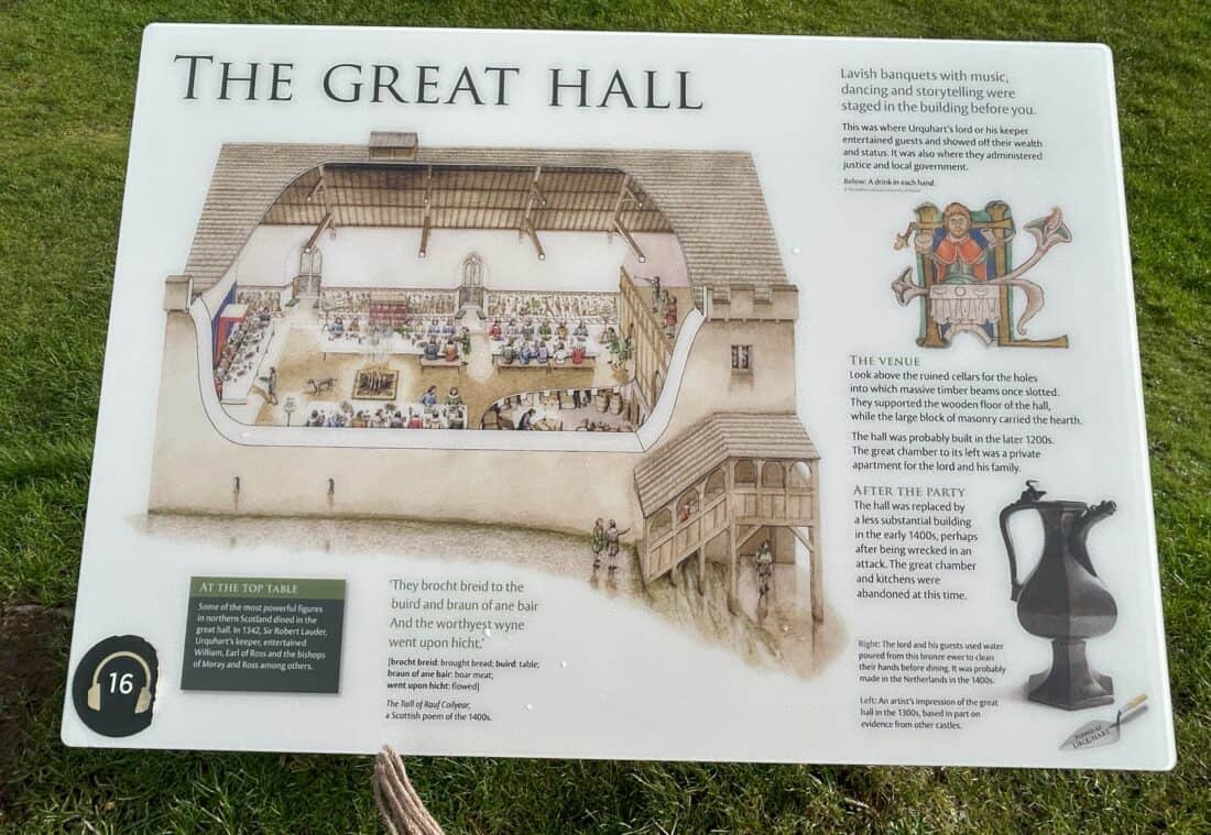The Great Hall At Urquhart Castle