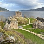 Urquhart Castle At Loch Ness