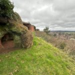 View From Side Of Kinver Rock Houses