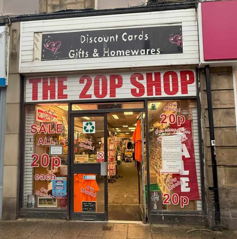 The Cheapest Shop In Britain – Discover the 20p Shop in Otley