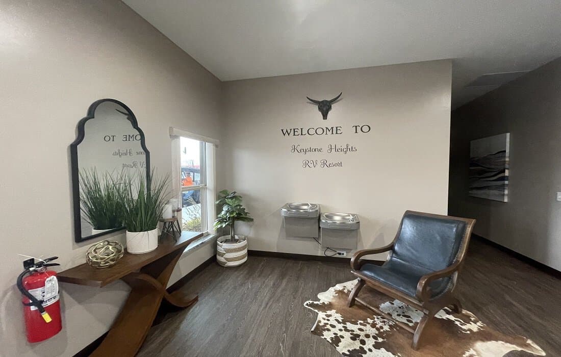 Keystone Heights RV Resort Lobby