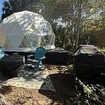 Glamping in Florida Camp Stella Luxury Lake Side Dome Tents