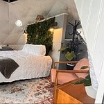 Inside Camp Stella Dome Tent Crescent City