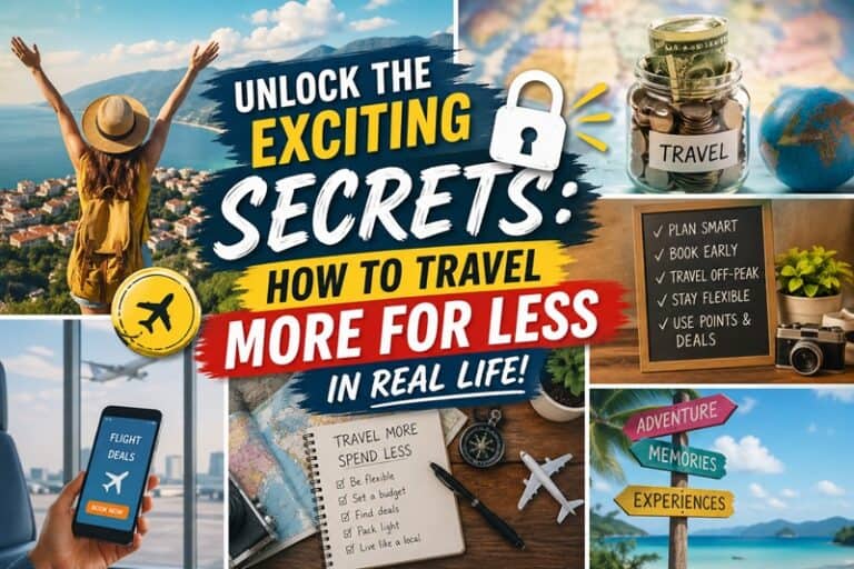How to Travel More for Less