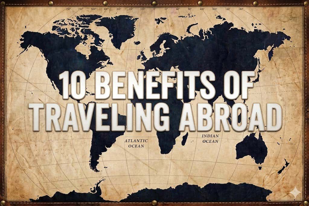 10 Benefits of Traveling Abroad