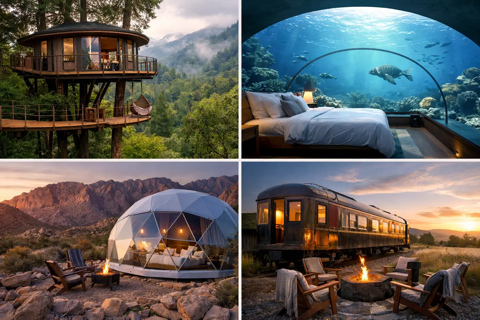 11 Best Unusual Places to Stay