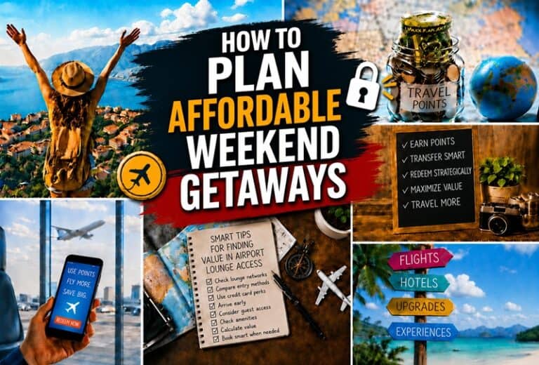 How to Plan Affordable Weekend Getaways