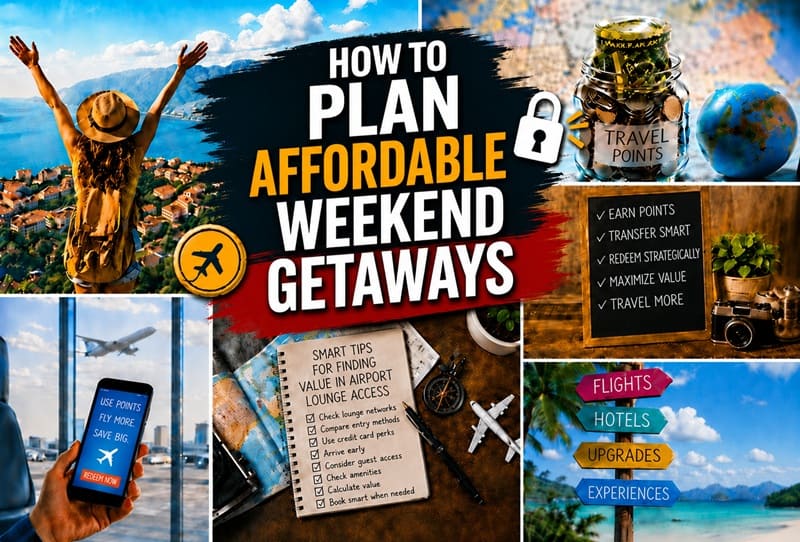 How to Plan Affordable Weekend Getaways