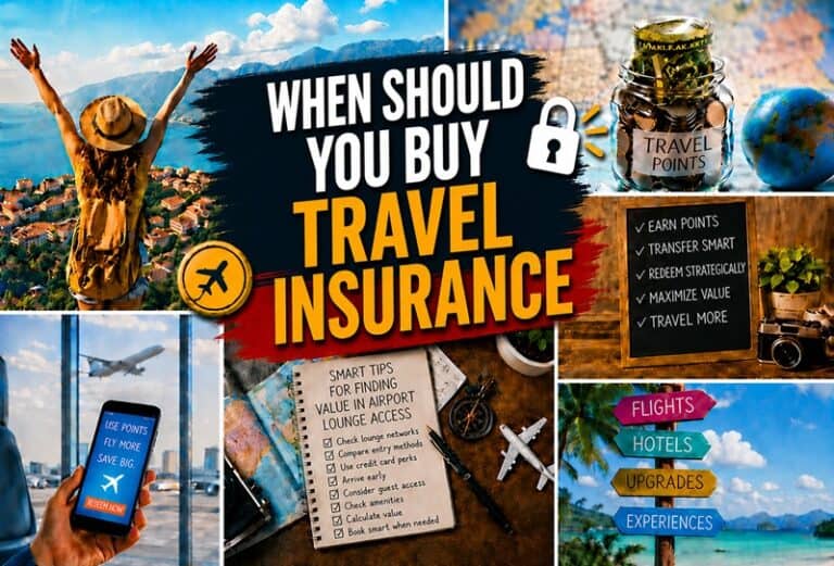 When Should You Buy Travel Insurance