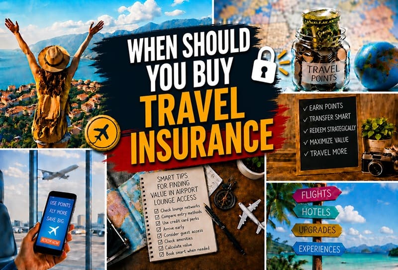 When Should You Buy Travel Insurance