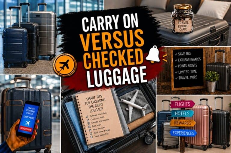Carry On Versus Checked Luggage