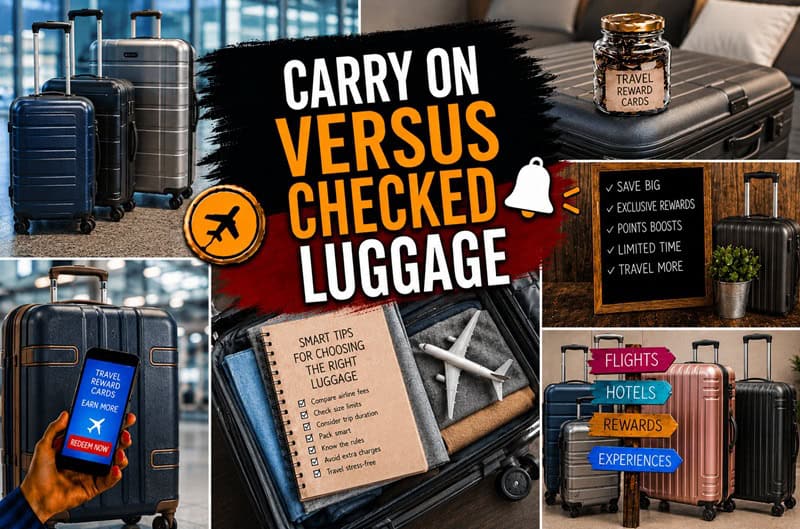Carry On Versus Checked Luggage