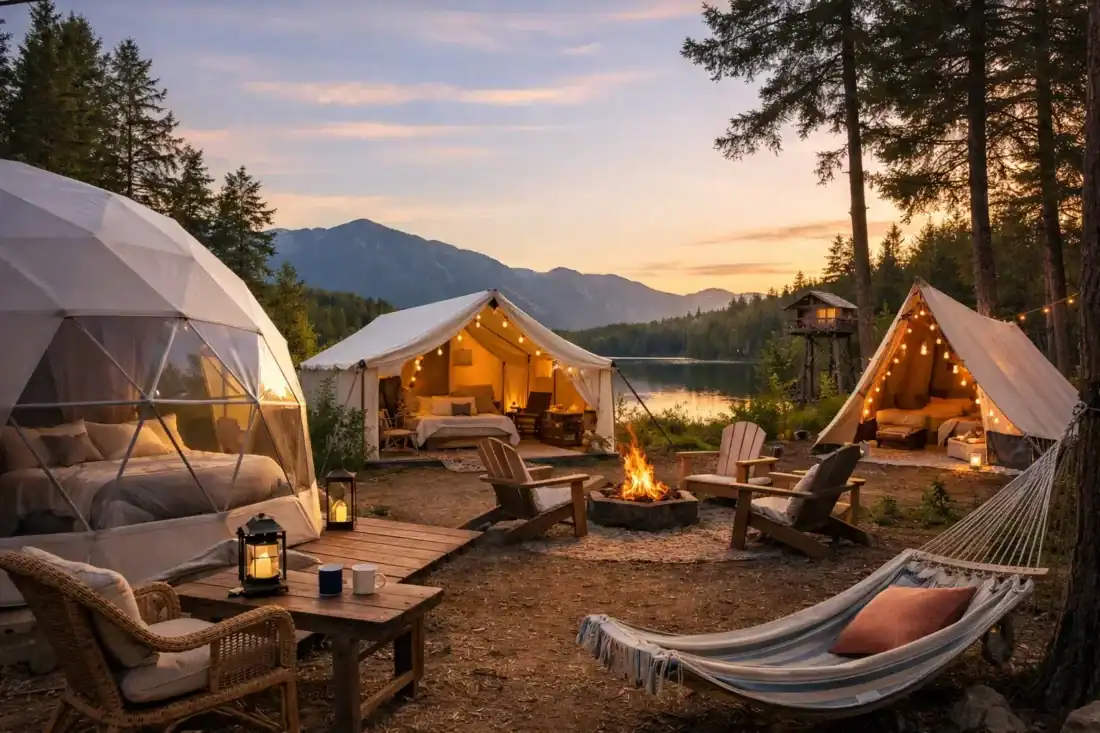 8 Best Affordable Glamping Resorts in the U.S.
