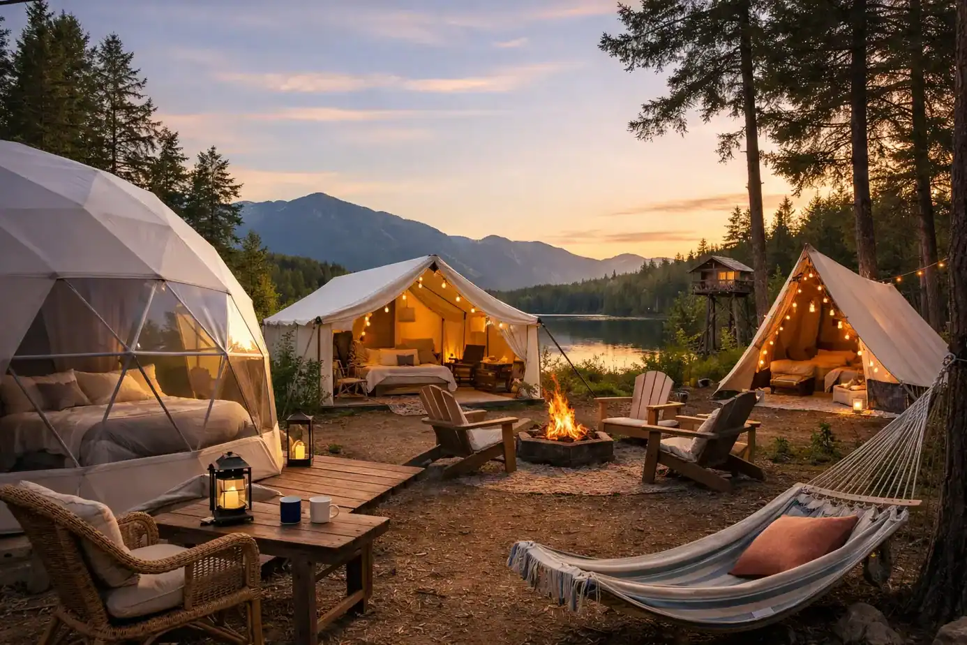 8 Best Affordable Glamping Resorts in the U.S.