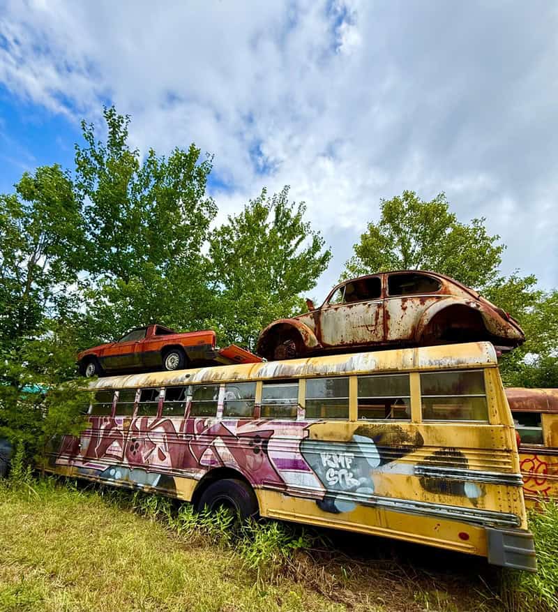 School Bus Graveyard