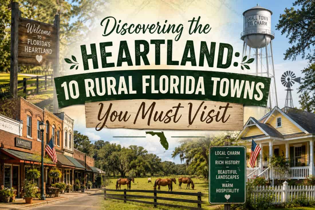 Discovering the Heartland 10 Rural Florida Towns You Must Visit