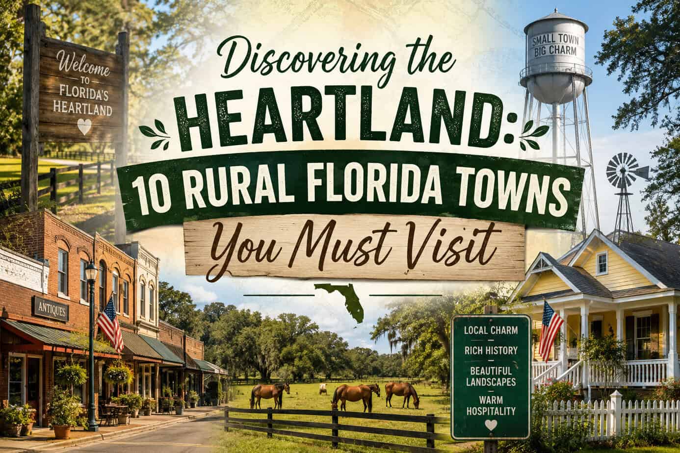 Discovering the Heartland 10 Rural Florida Towns You Must Visit