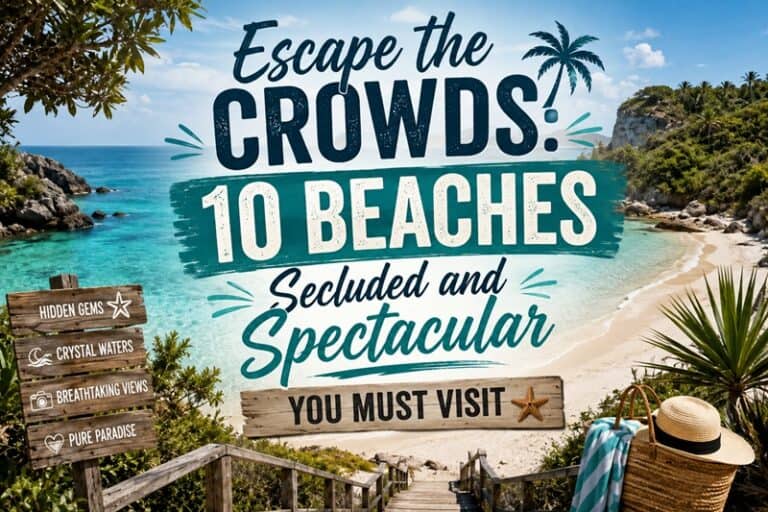 Escape the Crowds 10 Beaches Secluded and Spectacular You Must Visit
