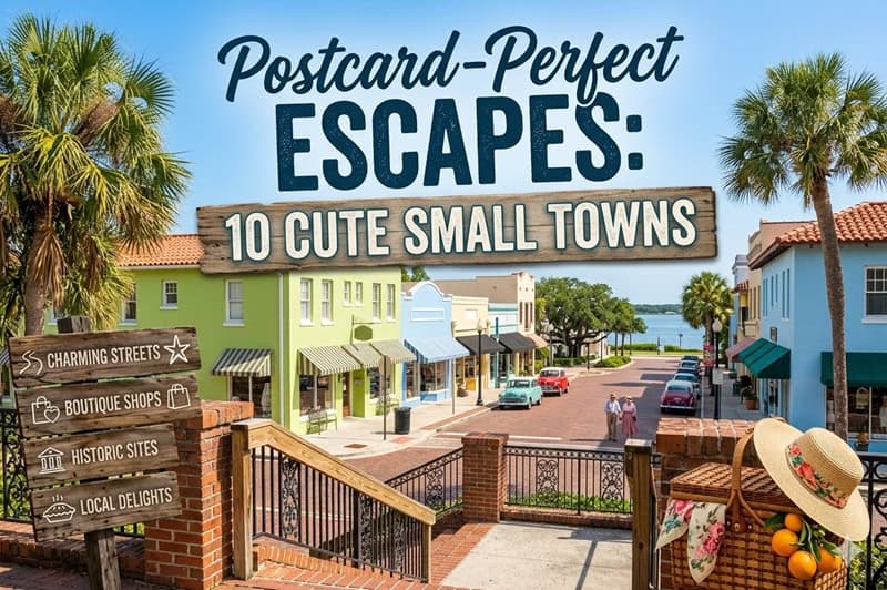 Postcard-Perfect Escapes 10 Cute Small Towns in Florida You Must Visit