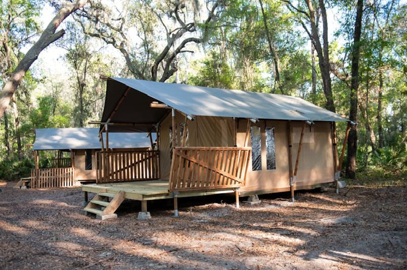 Seminole Spring Glamping Tent