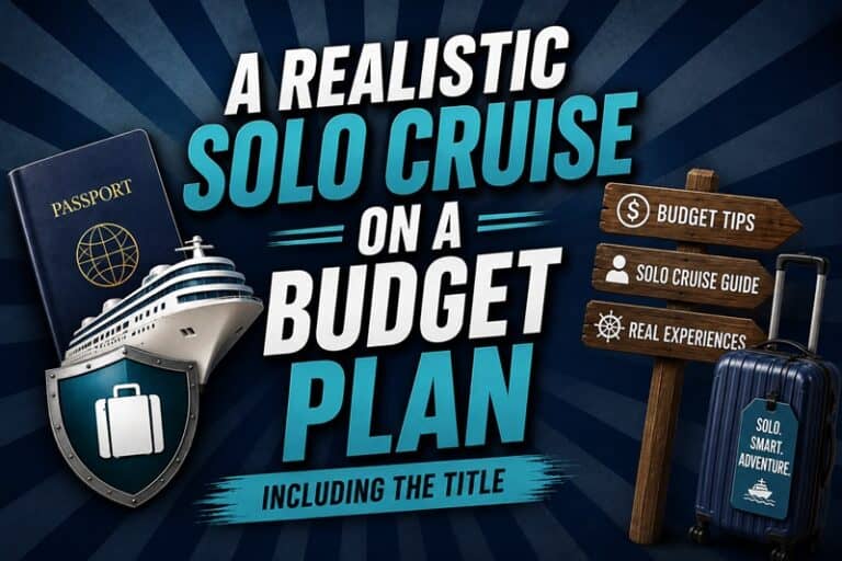 Solo Cruise on a Budget