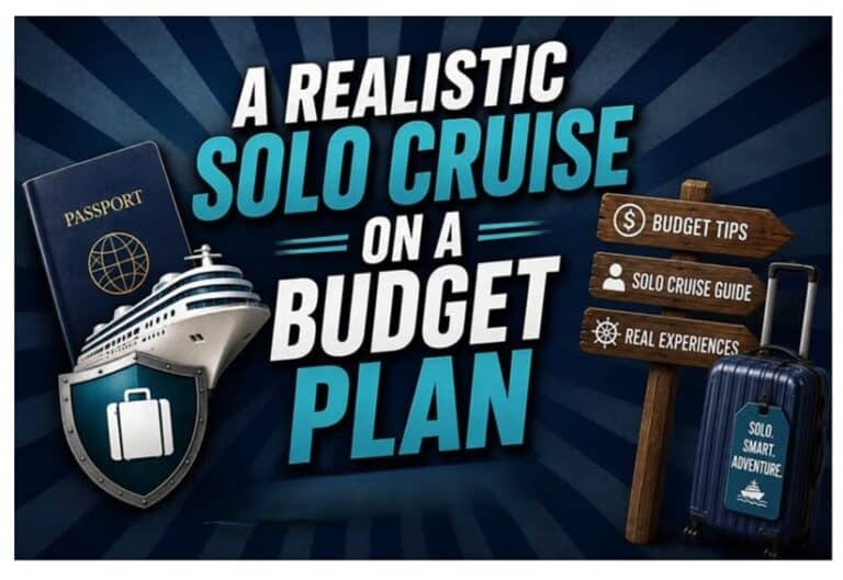 Solo Cruise on a Budget Cover