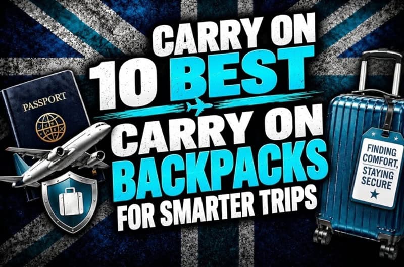 10 Best Carry On Backpacks for Smarter Trips